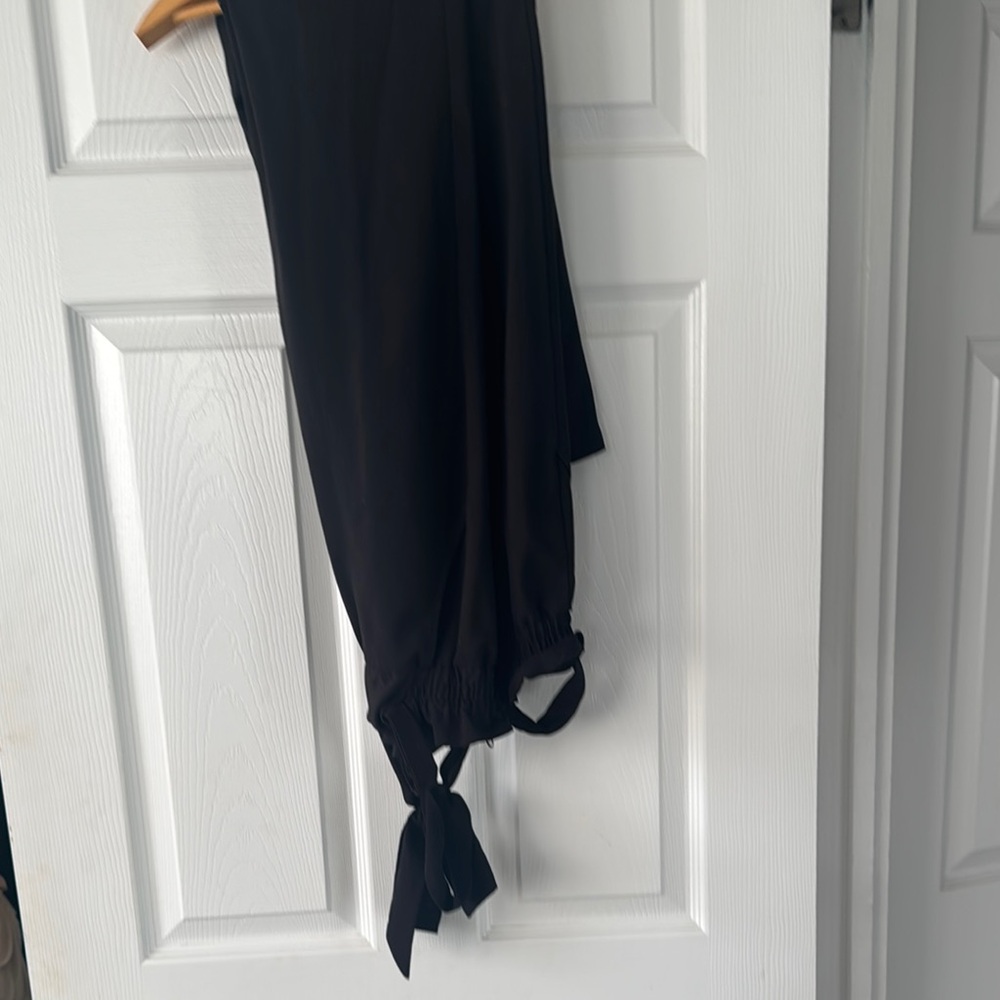 Grace Karin Black Cropped Jumpsuit